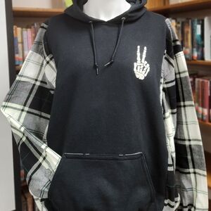 Upcycled Oversized Bowery Hoodie